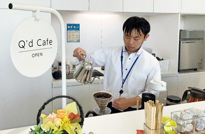 障がい者就労支援バザールの様子