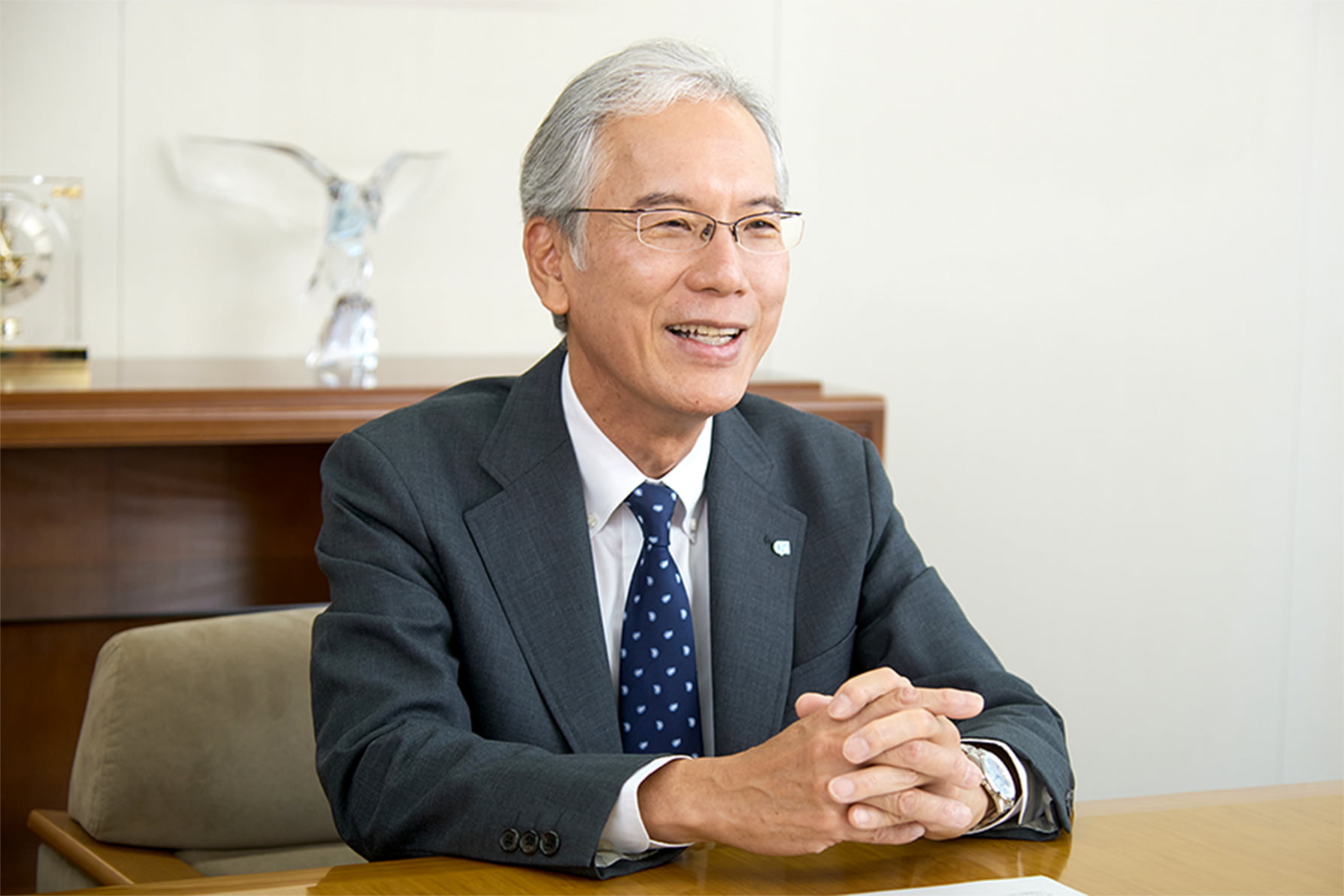 代表取締役 社長執行役員 眞島 俊昭